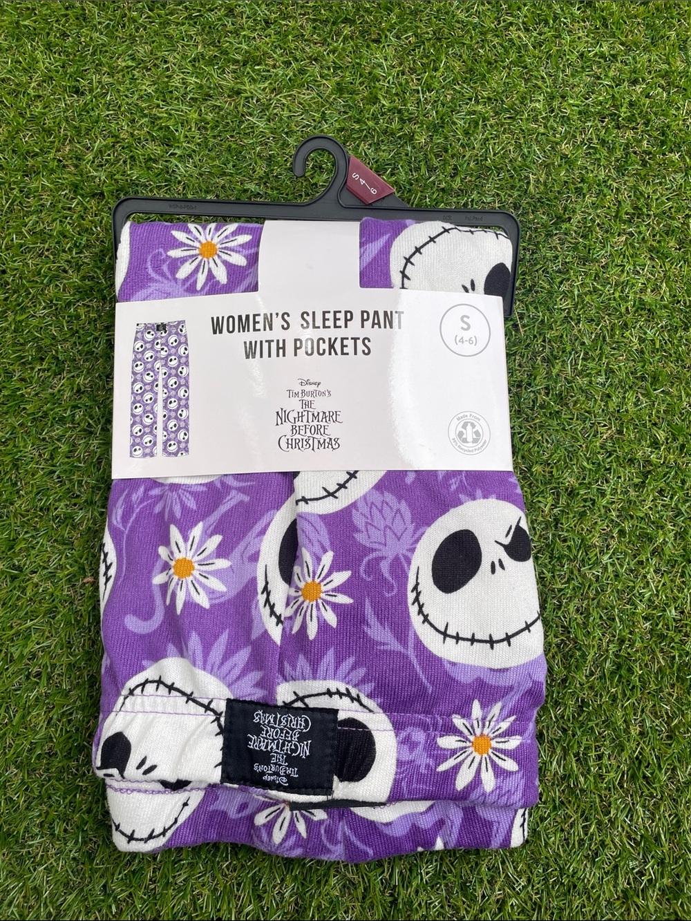 The Nightmare Before Christmas Purple Women's Sleep Pants with Pockets